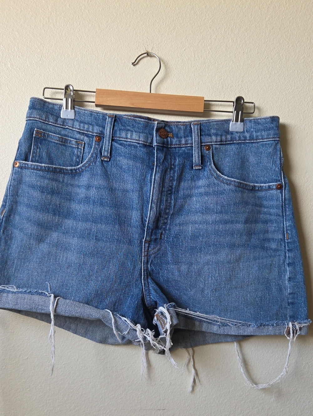 Madewell High-Rise Denim Jean Shorts Size 31